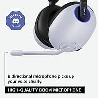 Sony INZONE H9, WH-G900N Wireless Noise Cancelling Gaming Headset, Over-Ear Headphones with 360 Spatial Sound, 32 Hours Battery Life, flip to Mute mic, Mobile, Laptop, PS5 & PC Compatible (White) Sony INZONE H9, WH-G900N Wireless Noise Cancelling Gaming Headset, Over-Ear Headphones with 360 Spatial Sound, 32 Hours Battery Life, flip to Mute mic, Mobile, Laptop, PS5 & PC Compatible (White)