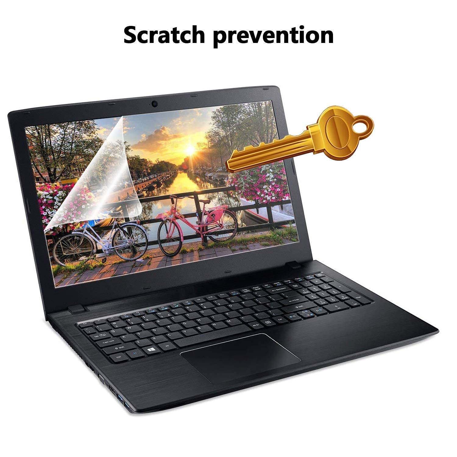 Laptop Screen Guard 14-Inch (35.56cm) | Universal Anti-Glare & Scratch-Resistant Screen Protector for All Laptops