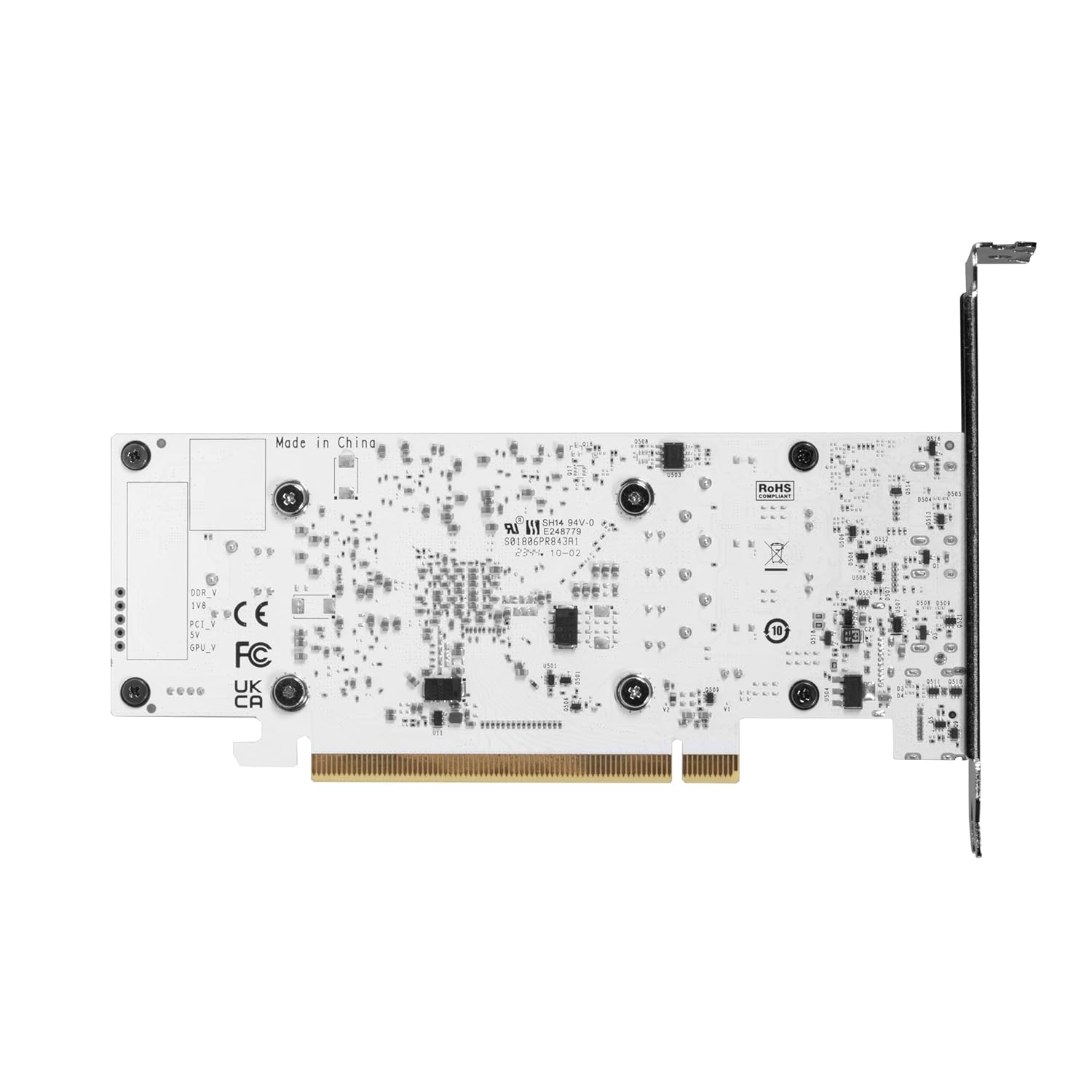 GALAX GeForce RTX 3050 LP 6GB GDDR6 96-bit DP*2/HDM*2/ Graphics Card (White)