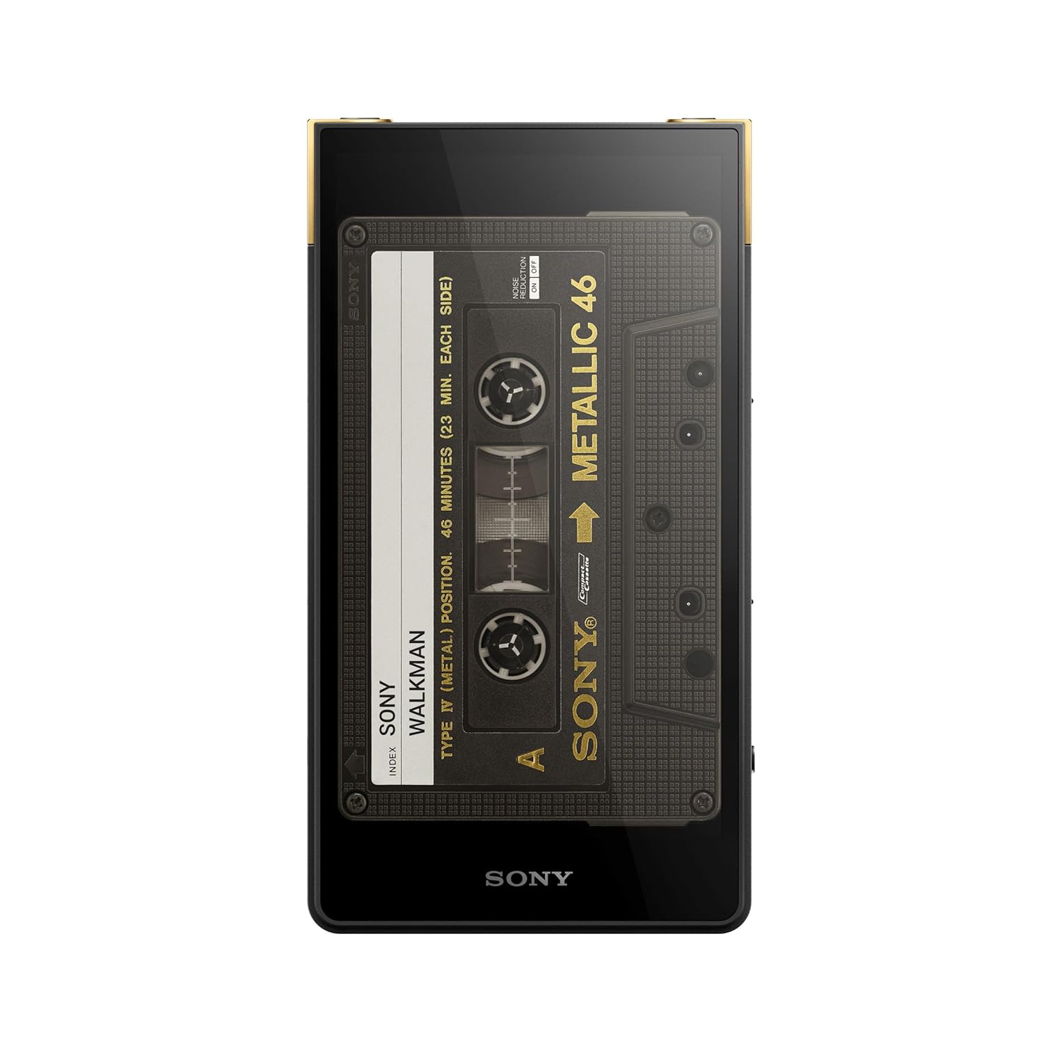 Sony NW-ZX707 Walkman 64GB Hi-Res Portable Digital Music Player with Android, Large 5.0" (diag) Touchscreen Display, up to 24 Hour Battery, Wi-Fi & Bluetooth and USB Type-C Black