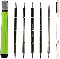 Stainless Steel 7395B Multifunctional Screwdriver Set, 6 Inch