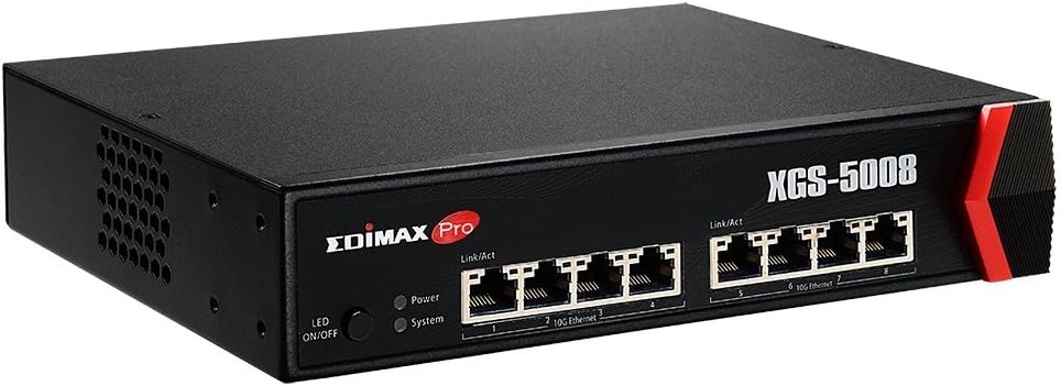 EDIMAX 8P 10G WEB SMART SWITCH