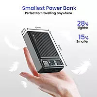 Portronics Luxcell Mini 20K Advanced 20000 mAh Smallest Power Bank (Black) Portronics Luxcell Mini 20K Advanced 20000 mAh Smallest Power Bank (Black)