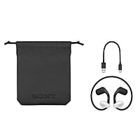 Sony Float Run WI-OE610 On Ear Headphones Designed for Running,Cycling,Hiking&Other Sports,Gym Headphones with Open-Ear Design,10Hrs Battery,Splash Proof,