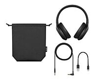 Sony WH-H910N Over-Ear Wireless Bluetooth Headset with Mic (Black)