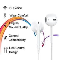 Champion Wired EarPods with Lightning Connector for Apple (White)