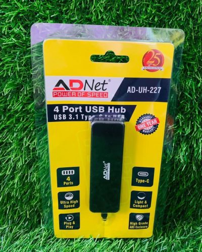 AD-UH-227 4 PORT TYPE C 3.1 USB HUB