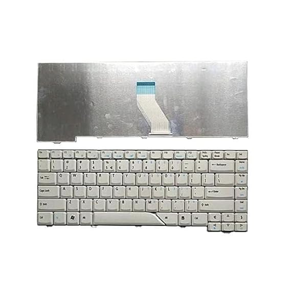 Laptop Keyboard Compatible for Acer Aspire 4710 4230, 4260, 4300, 4310, 4315-Series(White)