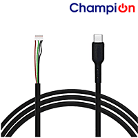 CHAMPION Type C 1 m Morpho Cable for Fingerprint Scanner Biometric