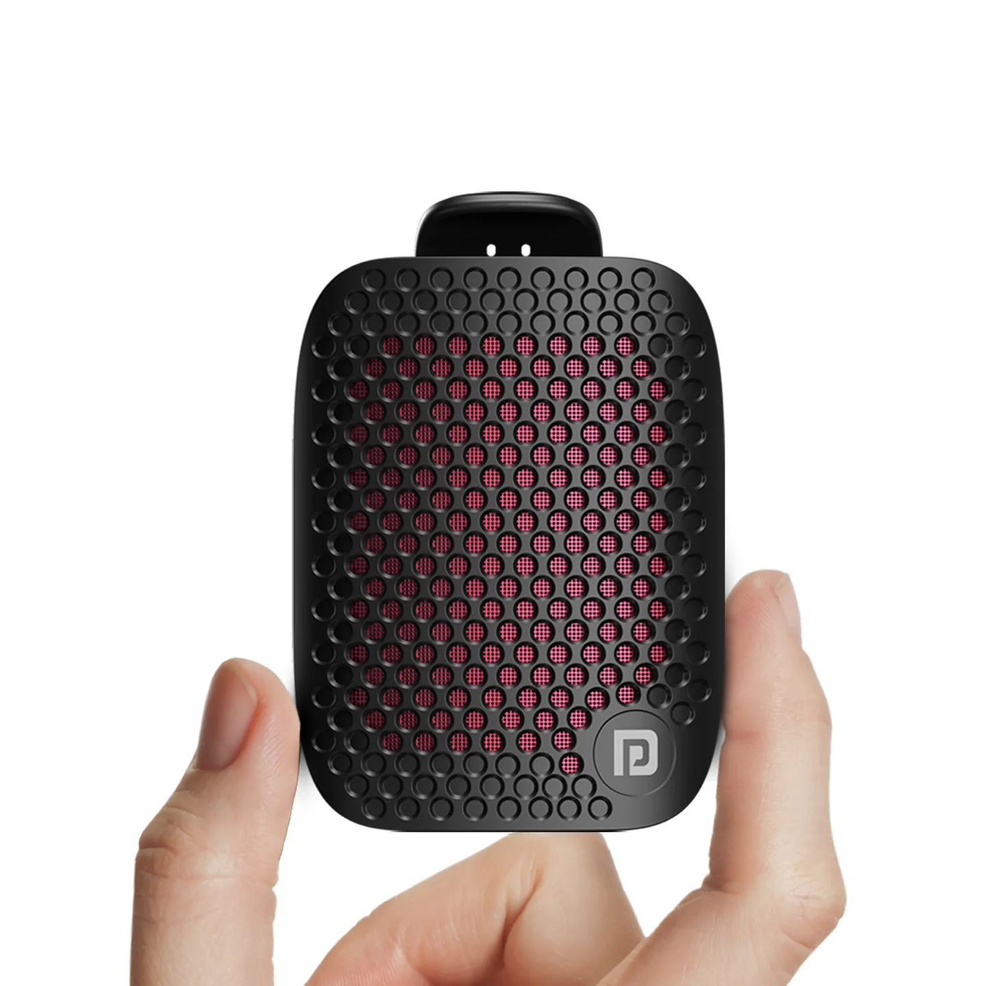 Portronics Talk Five 3W Wearable Bluetooth Speaker with Mic (Black)