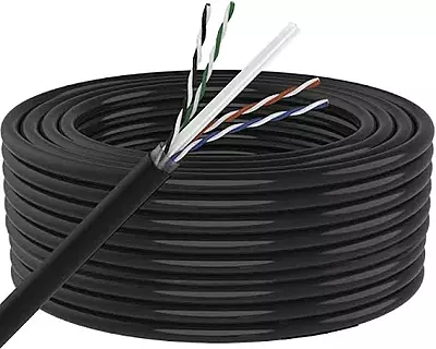 Cat 6 Cable /UTP Cable LAN Cable (Copper Braided), Network Cable, Ethernet Cable RJ45 Cable with High Speed connectivity 4 Pair Separator Design