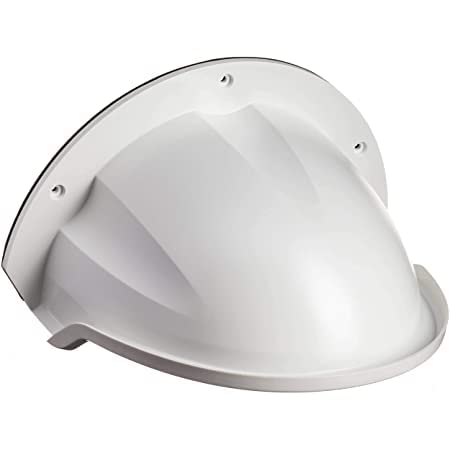 CCTV Camera Shade/Cap - Protect CCTV Cameras from Rain,Sun,Weather and Birds (White)