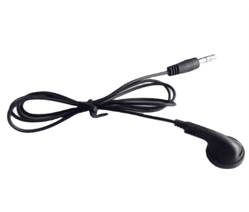 Single Side Wired Earphone (Black)