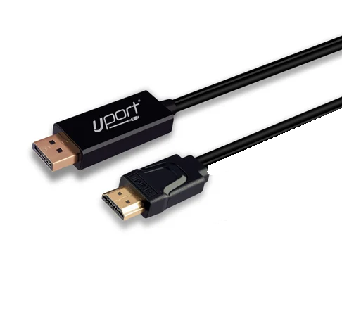 HDMI to DP Cable | 4K UHD Display | High-Speed & Plug & Play- 1.8M