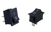 Mini Rocker Switch Button - 1A 2 Terminal On/Off Electrical Switch