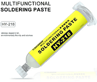 HY-218 High-Activity Multifunctional Solder Paste for Electronic Component & Battery Repair