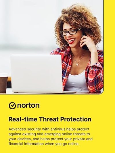 Norton Antivirus Plus | 3 Users 1 Year |Additionally Includes Smart Firewall, Password Manager & PC Cloud Back Up