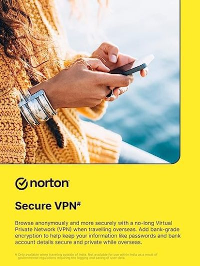 Norton 360 Standard |3 User 3 Year|Total Security for PC, Mac, Android or iOS | PC Cloud Back Up