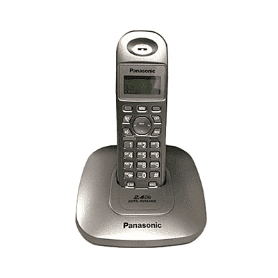 Panasonic 2.4 GHz KX-TG3611SXS Digital Cordless Phone