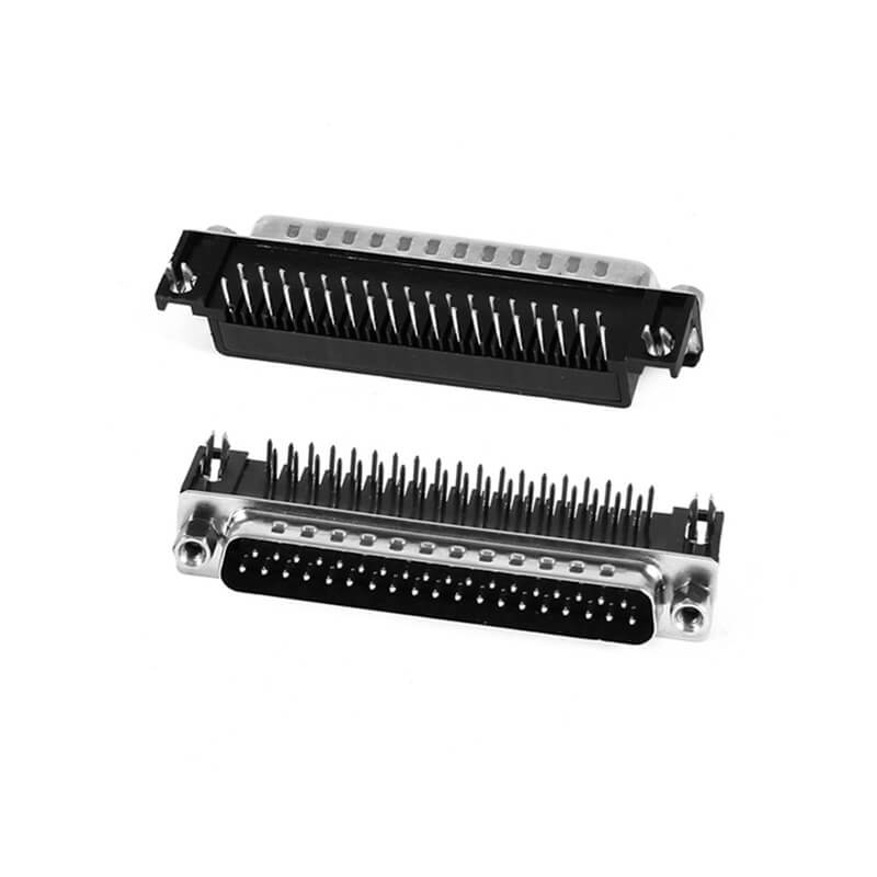 D-Subminiature Connector – Right Angle PCB Mount for Reliable and Compact Signal Connections