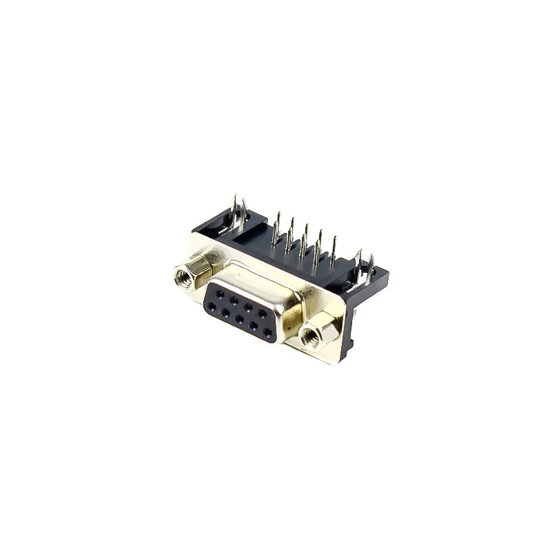 D-Subminiature Connector – Right Angle PCB Mount for Reliable and Compact Signal Connections