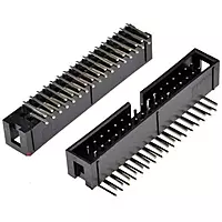 IDC Male Box Header Right Angle PCB Mount Connector for Secure Signal Transmission IDC Male Box Header Right Angle PCB Mount Connector for Secure Signal Transmission
