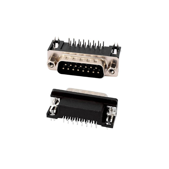 D-Subminiature Connector – Right Angle PCB Mount for Reliable and Compact Signal Connections