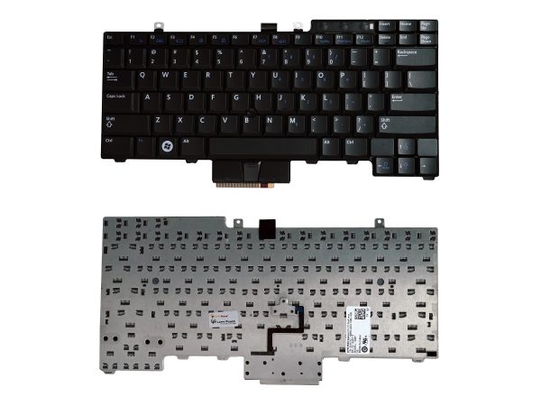 Laptop Keyboard Compatible for Latitude E6400 E6410 E6500 E6510-Series (WITH CLICK WITH Mouse )