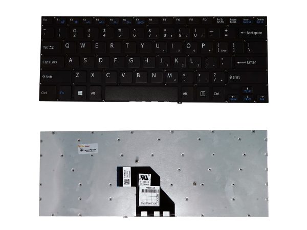 Laptop Keyboard for Sony Vaio SVF14 SVF142 SVF143 Series (Black Color)