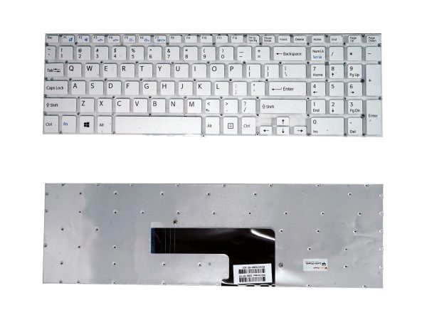 Laptop Keyboard for Sony Vaio SVF15 Series (Black)