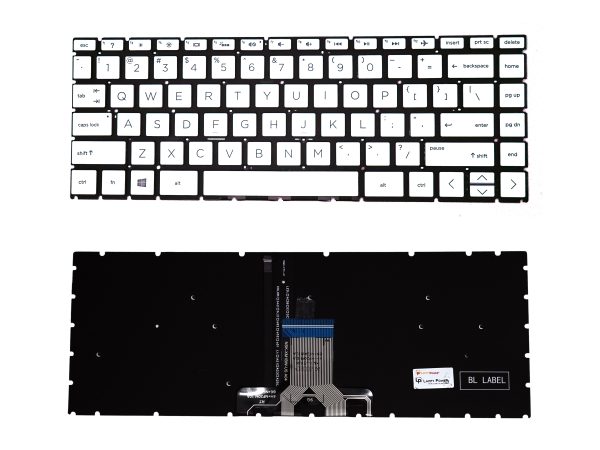 Laptop Keyboards For HP 14CD / 14CE / 14Q-Series (Silver Backlit)