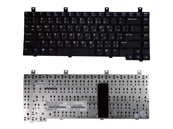 Laptop Keyboard Compatible for Hp Pavilion Dv5000 Dv5200 Presario V2000 V5000-Series(Black)