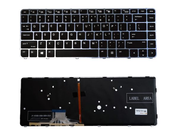 Laptop Keyboard For HP EliteBook Folio 1040 G3-Series(Backlit)