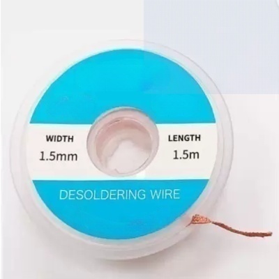 Desoldering Wire 1.5mmx1.5M (150cm) i1-1515 Simple (Round Tip)