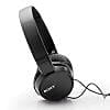 Sony MDR-ZX110 On-Ear Wired Stereo Headphones Without Mic (Black)