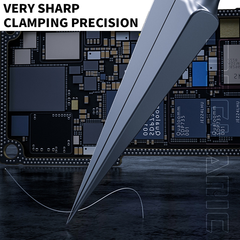 Mechanic KA-11 Ultra-fine Stainless Steel Non-Magnetic Micrometer Pointed Tweezer