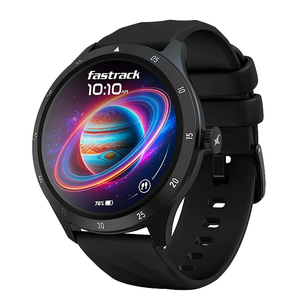 Fastrack Jupitor R2 Smart Watch, 1.38” (3.50 cm)TFT Display, 240 * 240 Pixel Resolution, SingleSync BT Calling, AI Voice Assistant, 100+ Sports Modes & Smartwatch Faces,Upto 5 Day Battery, IP68 (Beige