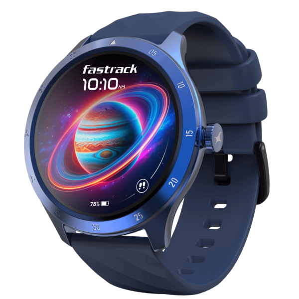 Fastrack Jupitor R2 Smart Watch, 1.38” (3.50 cm)TFT Display, 240 * 240 Pixel Resolution, SingleSync BT Calling, AI Voice Assistant, 100+ Sports Modes & Smartwatch Faces,Upto 5 Day Battery, IP68 (Beige