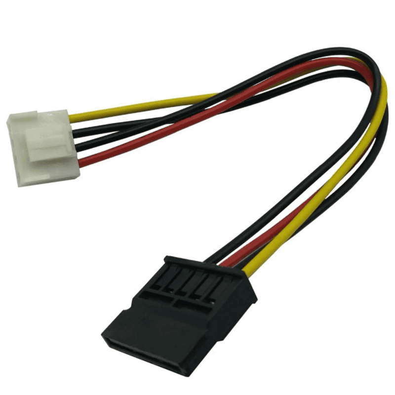 DVR HDD Power Cable 4pin Mini Power Cable/Adapter to Power one 15 pin SATA HDD