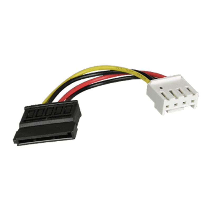 DVR HDD Power Cable 4pin Mini Power Cable/Adapter to Power one 15 pin SATA HDD