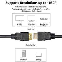 HDMI TO HDMI CABLE 1080p 5MTR Black