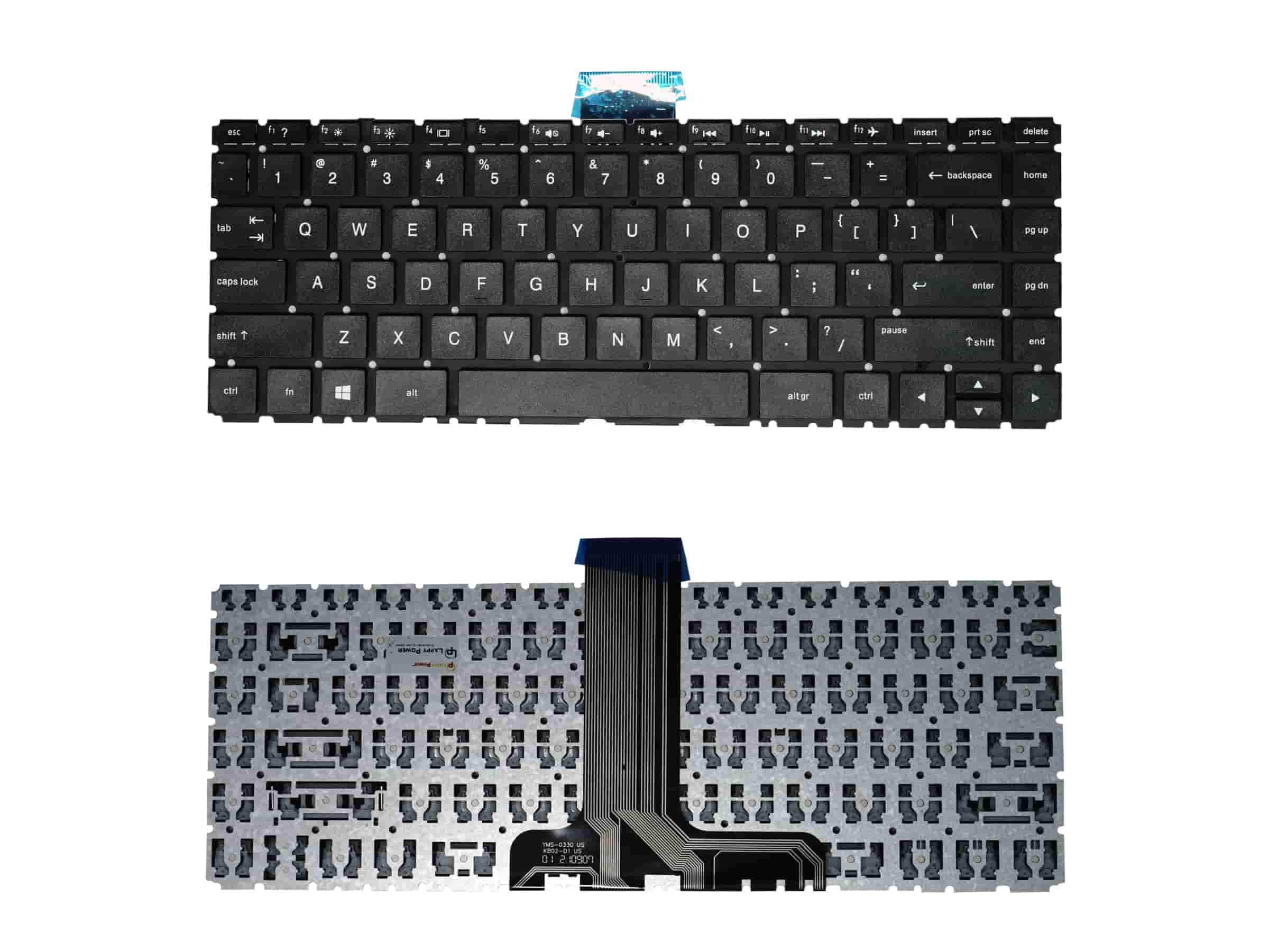 HP Laptop Keyboard Replacement For 14AB / 14BA / 240-G6 / 13U / 14J