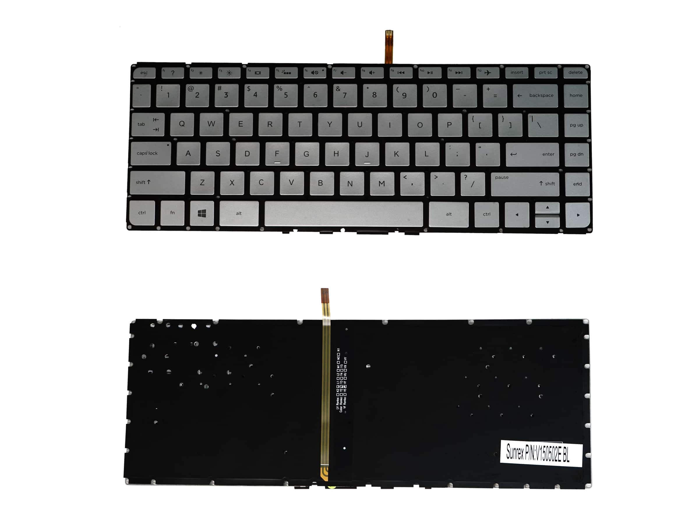 HP Laptop Keyboard Replacement For 14AB / 14BA / 240-G6 / 13U / 14J