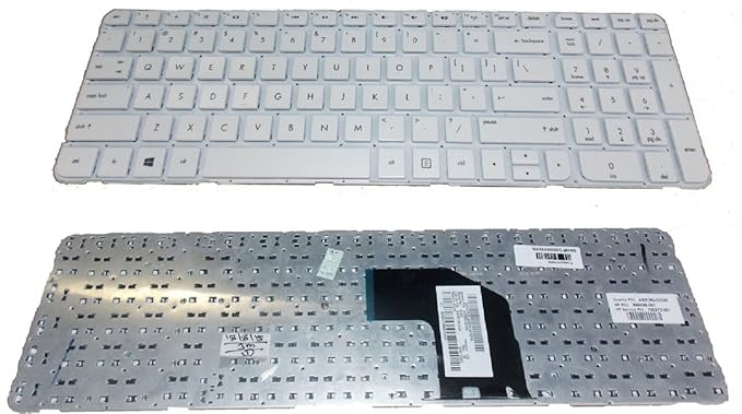 Laptop Keyboard Compatible for HP Pavilion G6-2000 G6-2100 G6-2300 G6-2332TX Series (White)