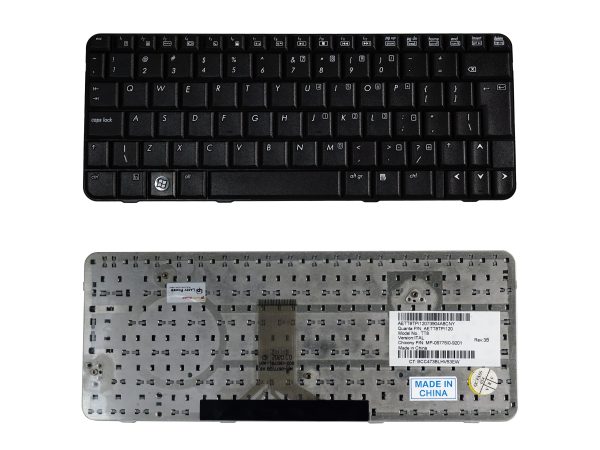 Laptop Keyboard Compatible For HP TX1000 TX2000 TX2100 TX2500-Serties(Black)