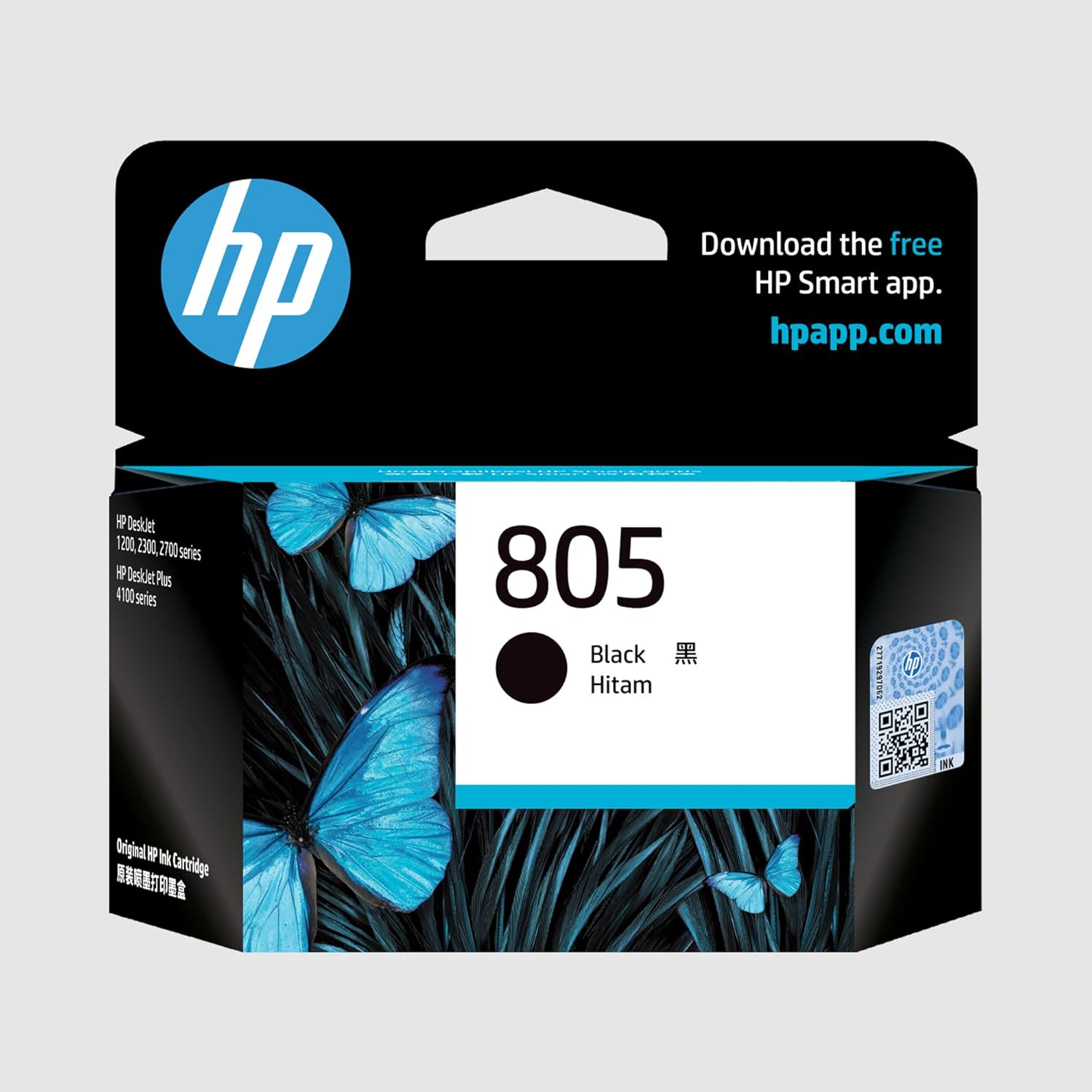 HP 805 Ink Cartridge Original Ink Cartridge for HW-HP DeskJet 2720 AiO Printer, HP DeskJet 2721 AiO Printer