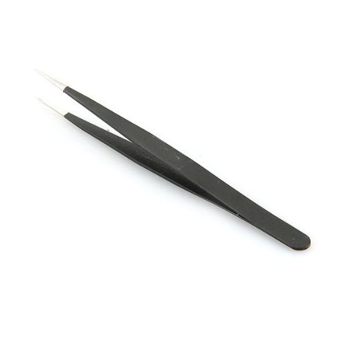 Stainless Steel ESD Safe Pointed Tweezer for Precision Work – Anti-Static, High-Quality Tweezer for Electronics, Jewelry, and Crafting