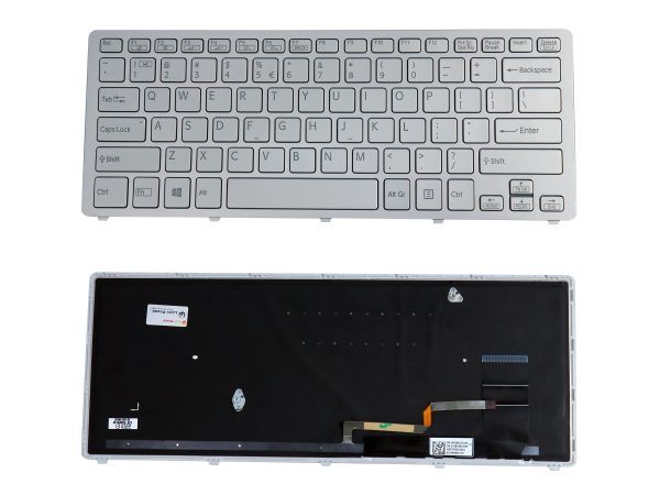 Laptop Keyboard for Sony Vaio SVF14N SVF142 SVF143 Series (Black Color)