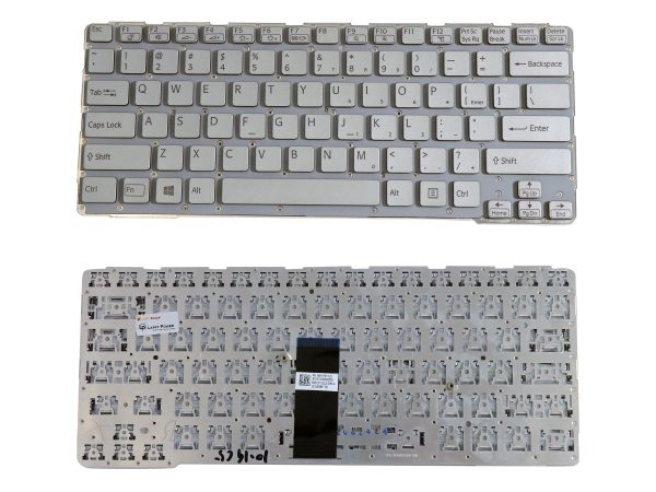 Laptop Keyboard Compatible for Sony SVE 14 SVE14 SVE141 SVE1411 SVE1412 SVE1413 Series(BLACK)