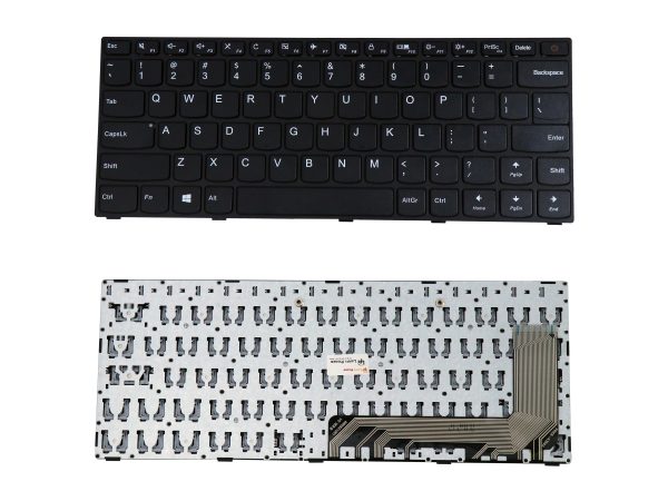 Laptop Keyboard Compatible for Lenevo E41 25 E41 15 Lenovo IdeaPad 110-14 110-14isk 310-14 310S-14 510-14 510S-14 E41-15 110-14ibr (with On/Off)